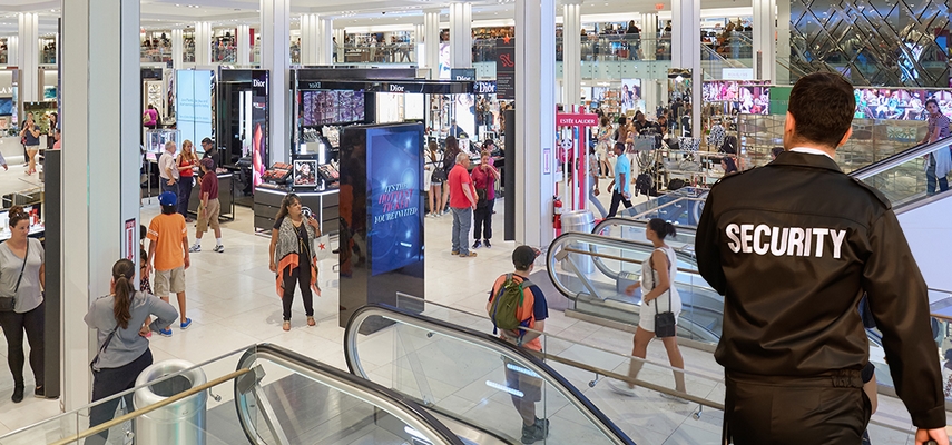 Организация охраны торговых центров